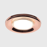 Fire Rated GU10 Downlight Polished Copper - Comet Lighting