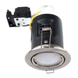 Fire Rated Tiltable GU10 Downlight Nickel - Comet Lighting