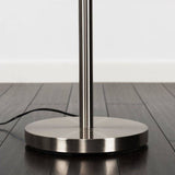 Gala 3 Way Satin Nickel Floor Lamp - Comet Lighting