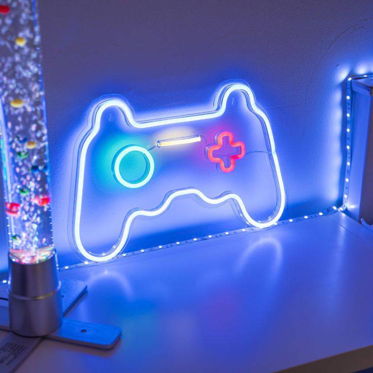 Games Controller Neon Style Led Wall Light - Comet Lighting