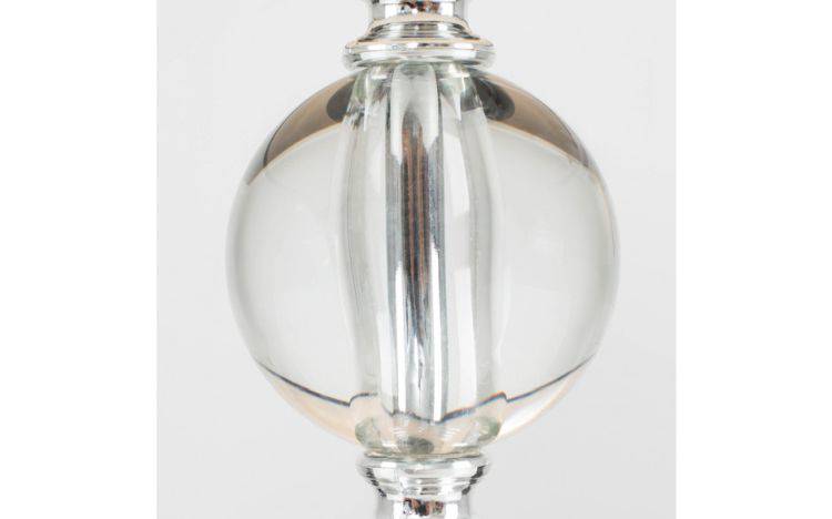 Gatto Chrome Acrylic Spheres Touch Table Lamp (NO SHADE) - Comet Lighting