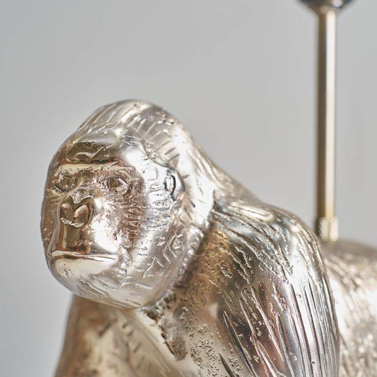 Gert Brass Gorilla Metal Table Lamp - Comet Lighting