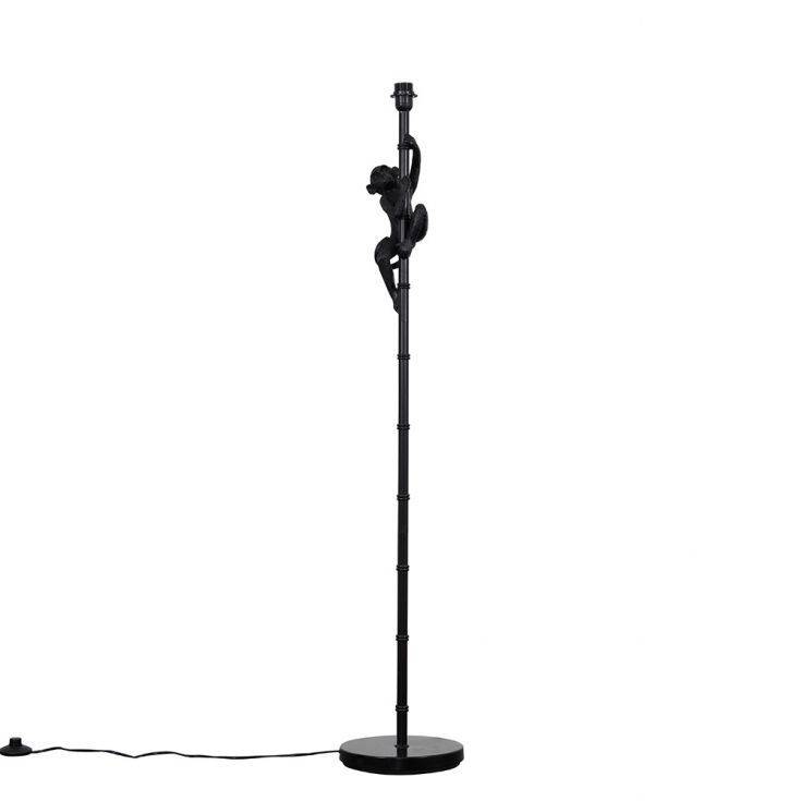 Hanging Monkey Floor Lamp In Black - Comet Lighting