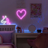 Heart Neon Style Led Wall Light - Comet Lighting