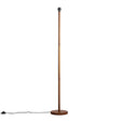 Heather Dark Wood Wooden Stem Floor Lamp - Comet Lighting