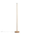 Heather Light Wood Wooden Stem Floor Lamp - Comet Lighting