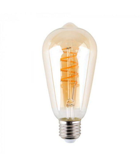 Helix 4W LED Filament Pear Bulb in Warm White - Comet Lighting