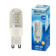 High Power 3W G9 LED Bulb 3000K 300lm - Comet Lighting