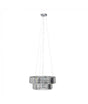 ICONIC Belgravia 5 Way Chrome / Crystal Ceiling Pendant - Comet Lighting