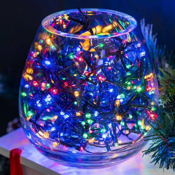 IP44 200 Light Multi Colour String Lights - Comet Lighting