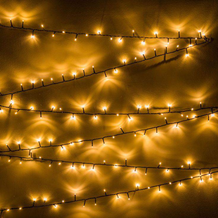 IP44 200 Light Warm White String Lights - Comet Lighting