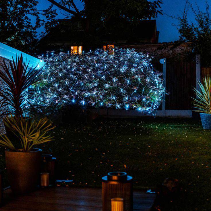 IP44 31v 200 Light Cool White Outdoor LED Net Light 3m X 2m - Comet Lighting