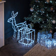 IP44 47cm LED Reindeer With 120 Cool White Lights - Comet Lighting