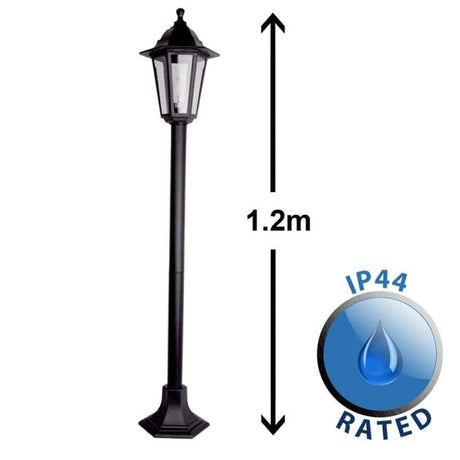 IP44 Outdoor 1.2m Bollard Light - Comet Lighting