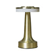 IP44 Talence Brass LED Rechargeable Touch Table Lamp - Comet Lighting