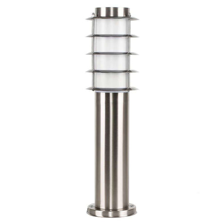 IP44 Wharf Outdoor Bollard Steel 450mm - Comet Lighting