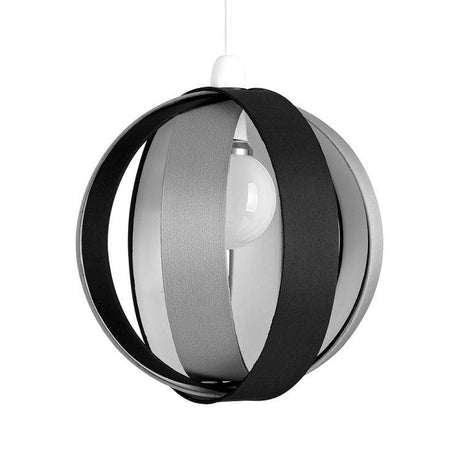 J90 Pendant Shade Black / Grey - Comet Lighting