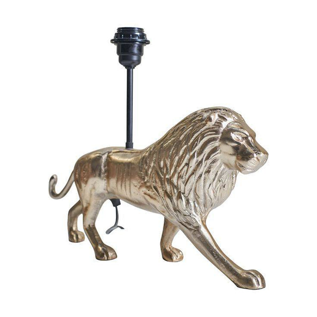 Karalis Brass Lion Table Lamp - Comet Lighting