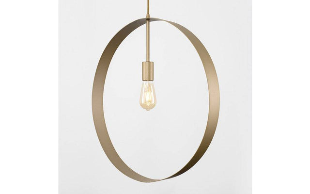 Lapal Gold Loop Ceiling Pendant - Comet Lighting