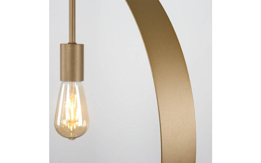 Lapal Gold Loop Ceiling Pendant - Comet Lighting