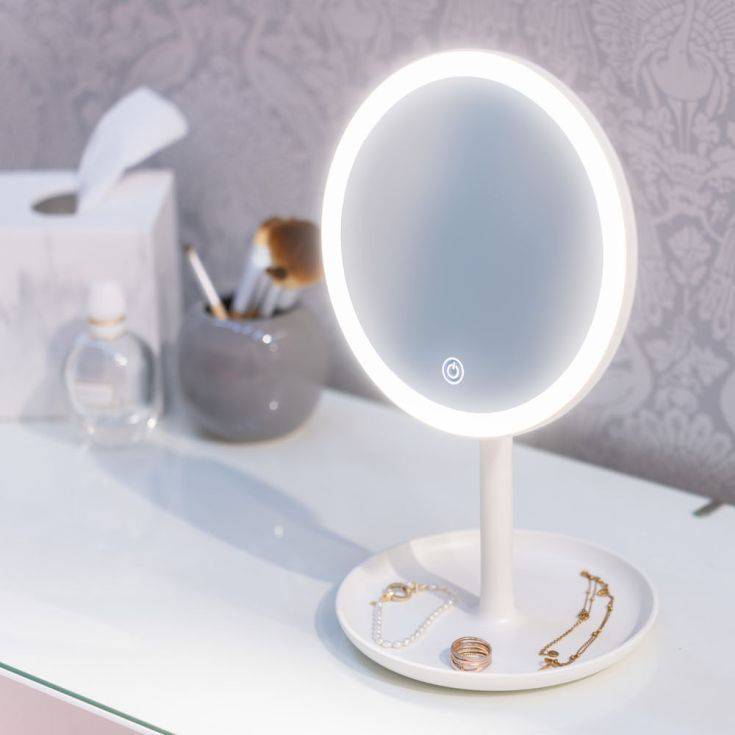 LED Make Up Mirror With Bluetooth Speaker - Comet Lighting