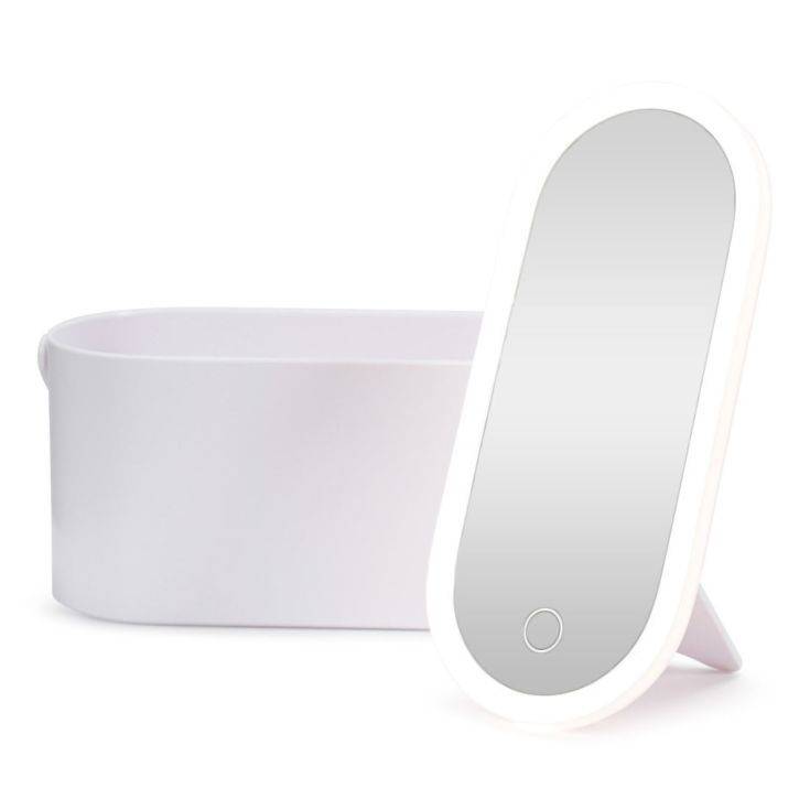 LED Make Up Mirror With Storage Carry Box - Comet Lighting