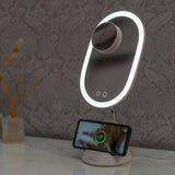 LED Make Up Mirror With Wireless Phone Charging - Comet Lighting