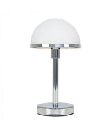 LeVoque Art Deco Table Lamp In White - Comet Lighting