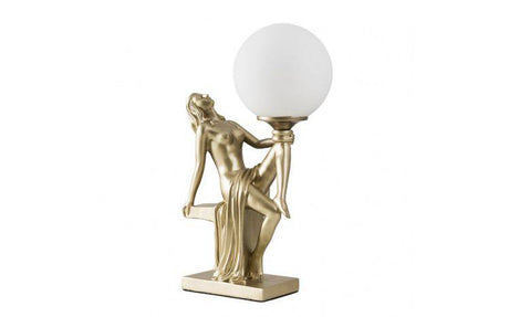 Matilda Gold Art Deco Table Lamp - Comet Lighting