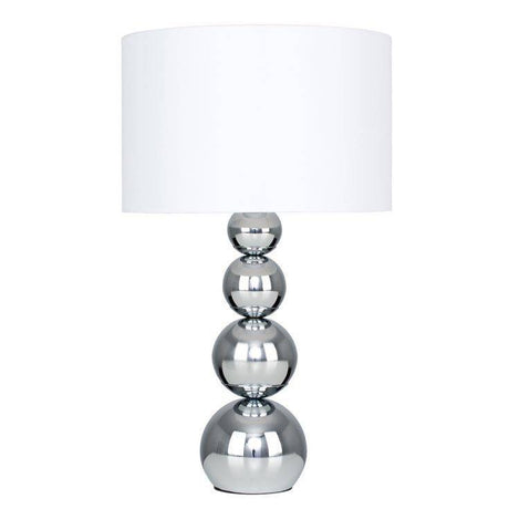 Maxi Marissa Table Lamp White Shade - Comet Lighting