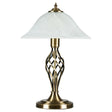 Memphis Twist Brass Table Lamp - Comet Lighting