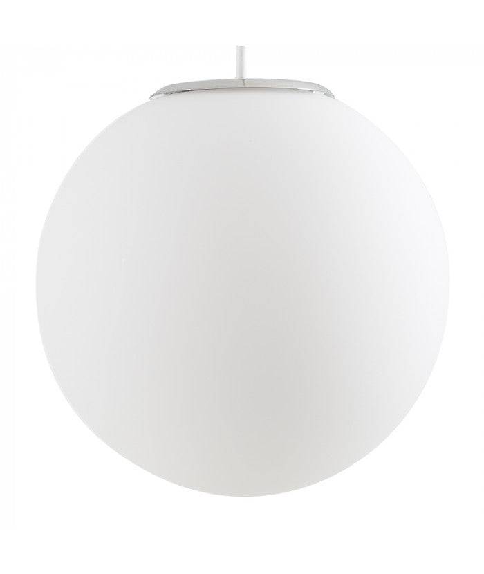 Metropolis Large Glass Globe Pendant - Comet Lighting