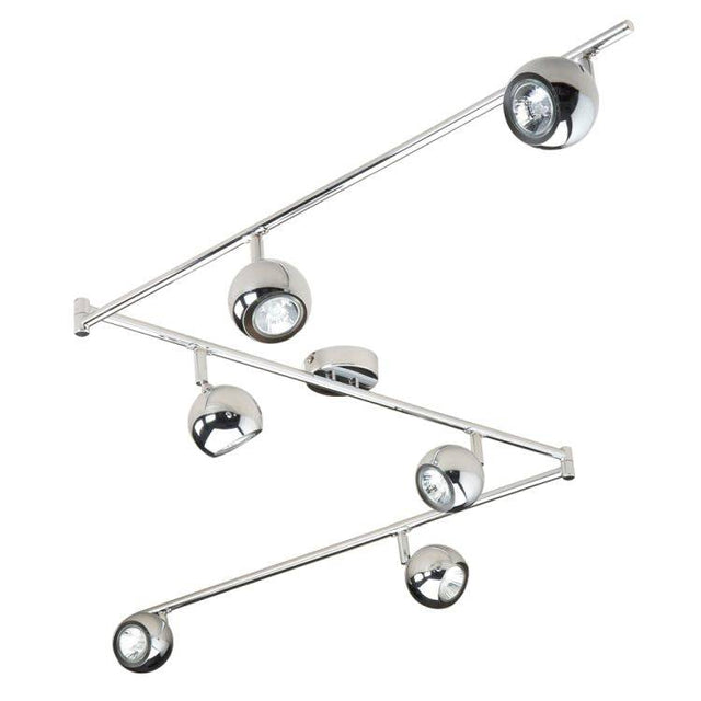 Mini Retro 6 Way Flexi Spotlight - Comet Lighting