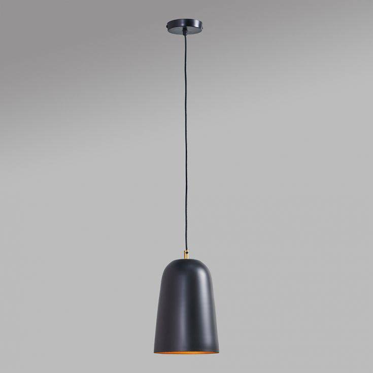 Morimo Black Metal Pendant Shade - Comet Lighting