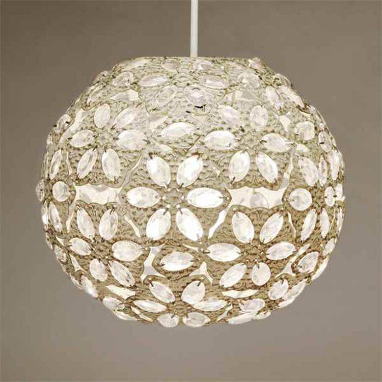 Moroccan Ball Shabby Chic Pendant Shade - Comet Lighting