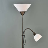 Mozz Black Chrome Mother & Child Floor Lamp - Comet Lighting