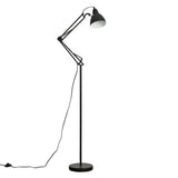 Noya Adjustable Task Floor Lamp Black - Comet Lighting