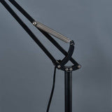 Noya Adjustable Task Floor Lamp Black - Comet Lighting