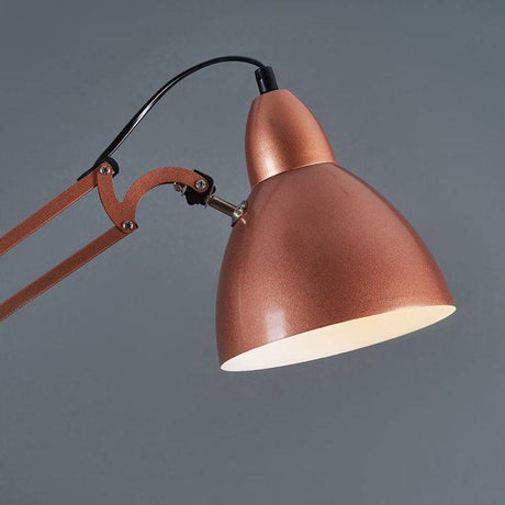 Noya Adjustable Task Floor Lamp Copper - Comet Lighting