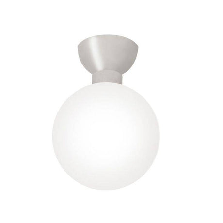 Opal Glass Chrome Bathroom Light - Comet Lighting