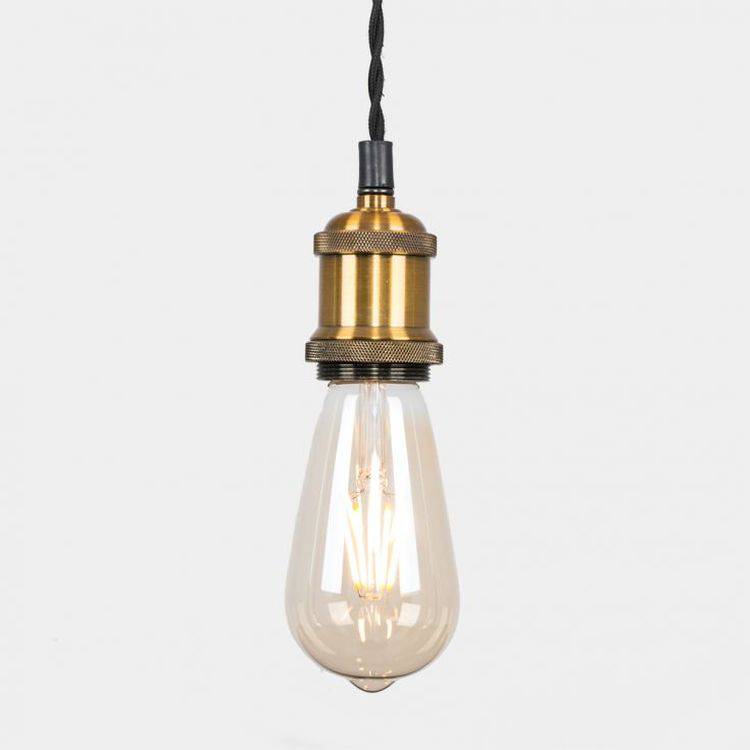 Pendial Steampunk Pendant In Antique Brass - Comet Lighting