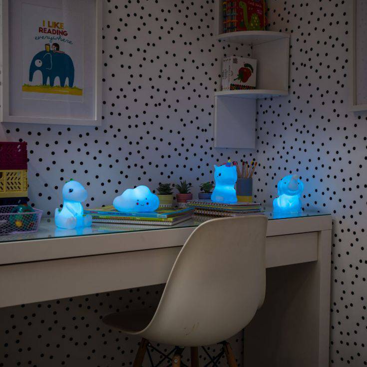 Plastic Dinosaur RGB LED Light With Remote Control - Comet Lighting