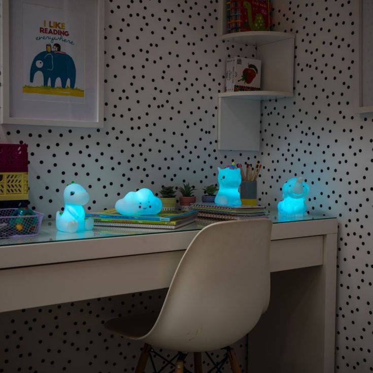 Plastic Dinosaur RGB LED Light With Remote Control - Comet Lighting