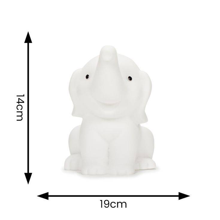 Plastic Elephant RGB LED Light With Remote Control - Comet Lighting