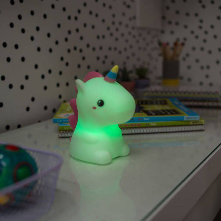 Plastic Unicorn RGB LED Light With Remote Control - Comet Lighting