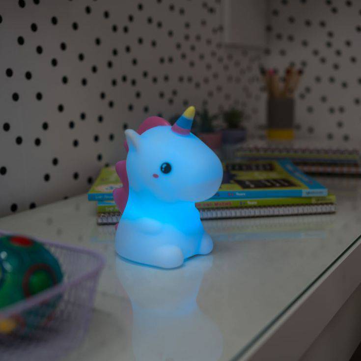 Plastic Unicorn RGB LED Light With Remote Control - Comet Lighting