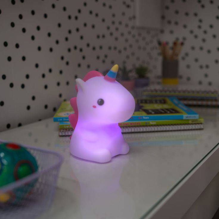 Plastic Unicorn RGB LED Light With Remote Control - Comet Lighting