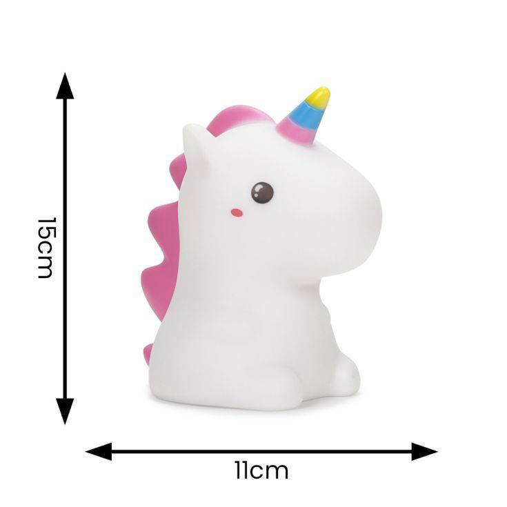 Plastic Unicorn RGB LED Light With Remote Control - Comet Lighting