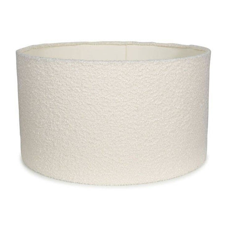 Reni Large Boucle Shade In Cream - Comet Lighting