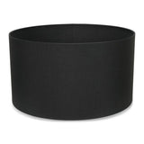 Reni Large Drum Shade In Charcoal - Comet Lighting